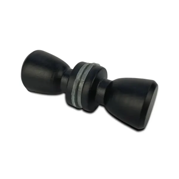 PUXADOR PARA BOX 25MM PRETO
